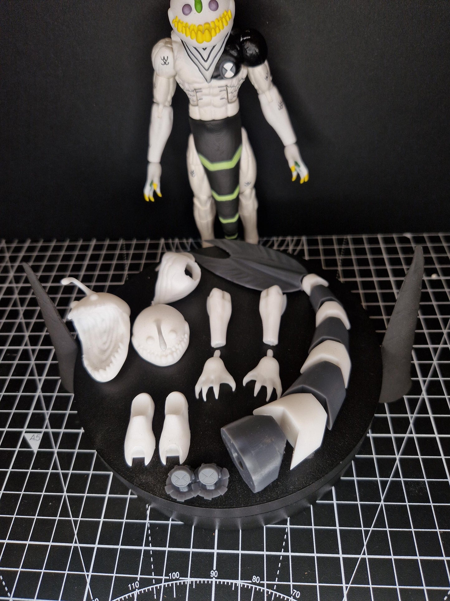Alien Fish UNPAINTED* kit for Marvel Legends / lightning collection