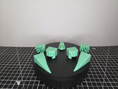 PRESALE MoisaniteHead Alien 3D Printed Custom Figure