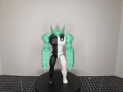 PRESALE MoisaniteHead Alien 3D Printed Custom Figure