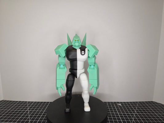 PRESALE MoisaniteHead Alien 3D Printed Custom Figure