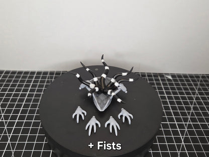 PRESALE GhostlyFreak Ghost Alien 1:12 3D Printed Custom Figure